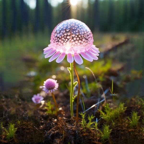 Sun Kissed Dewdrop